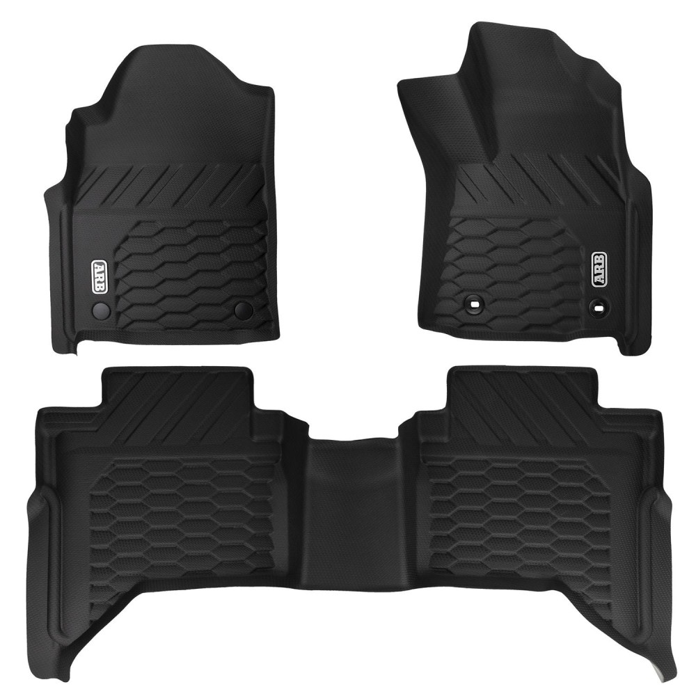 Tapis de sol ARB Hilux 2015+ : Set avant/arrière sur-mesure Tapis de sol ARB Hilux 2015+ : Set avant/arrière sur-mesure